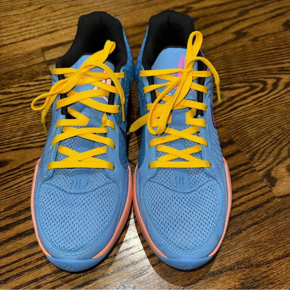 Nike Ja 2 Blue Beyond Hyper Pink Apricot Agate Blue Void (GS) - Picture 1 of 7